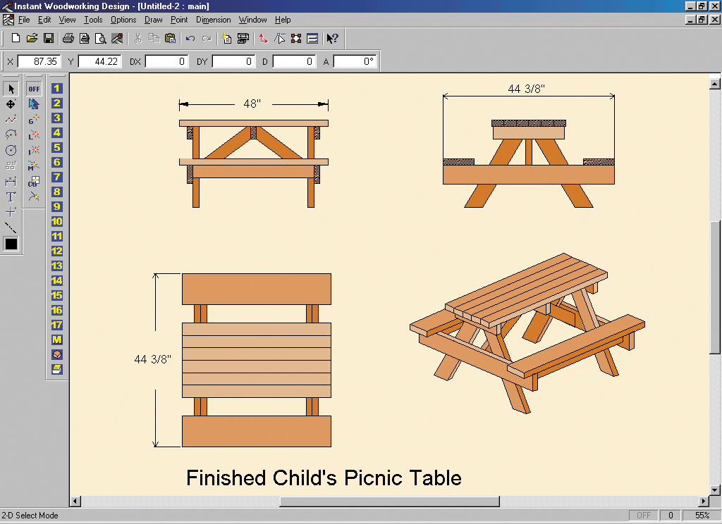 Instant Woodworking Design | Selectsoft